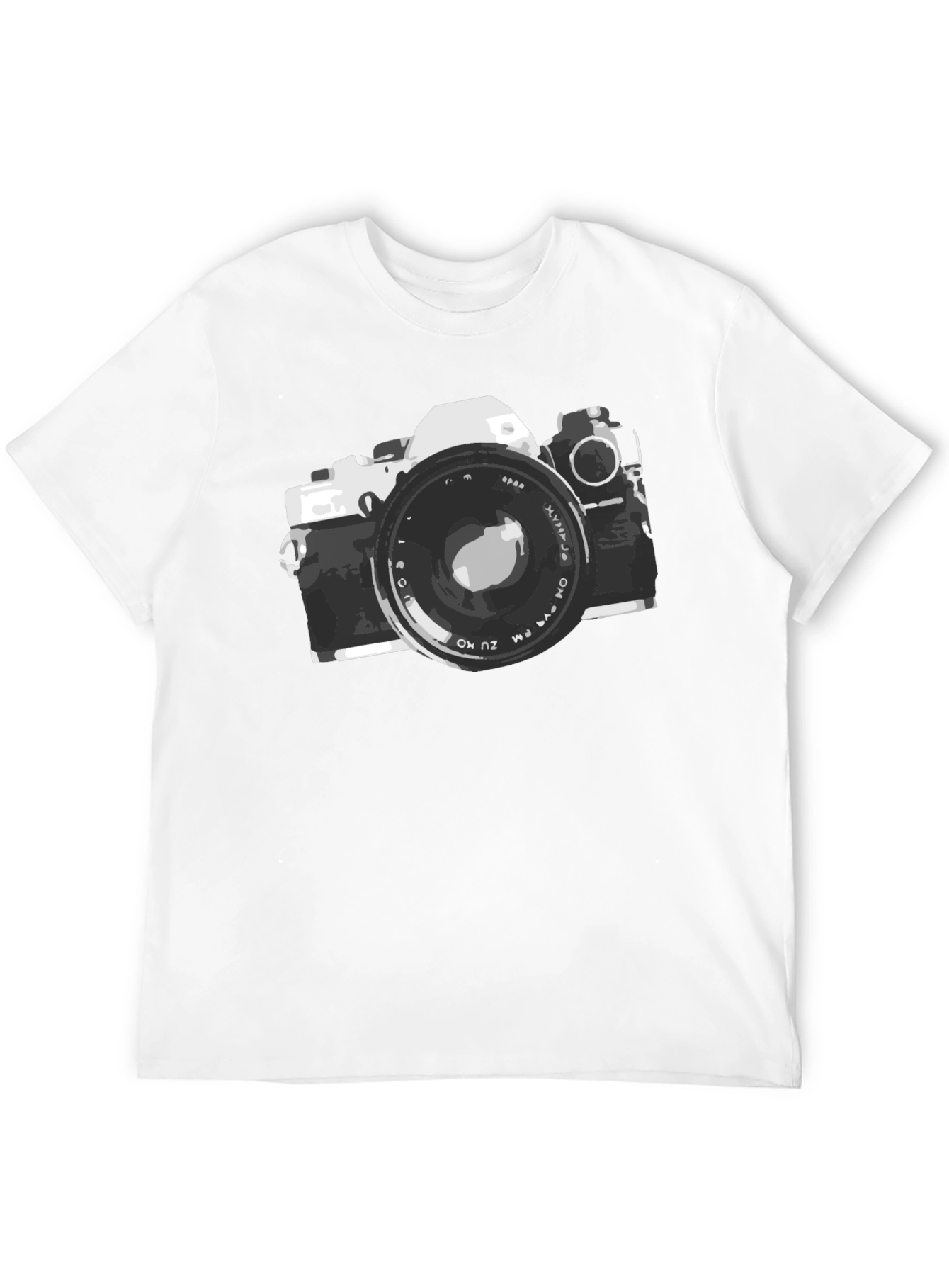 Retro Camera Graphic Tee - Classic Photography Style