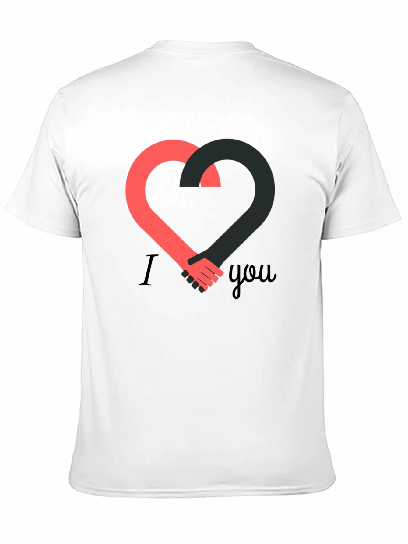 I Heart You Handshake Graphic Tee