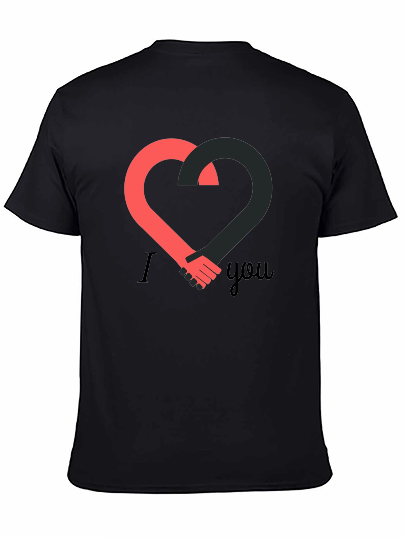 I Heart You Handshake Graphic Tee