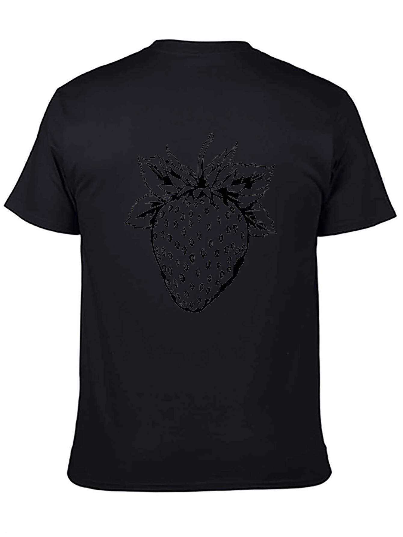 Strawberry Graphic Print T-Shirt