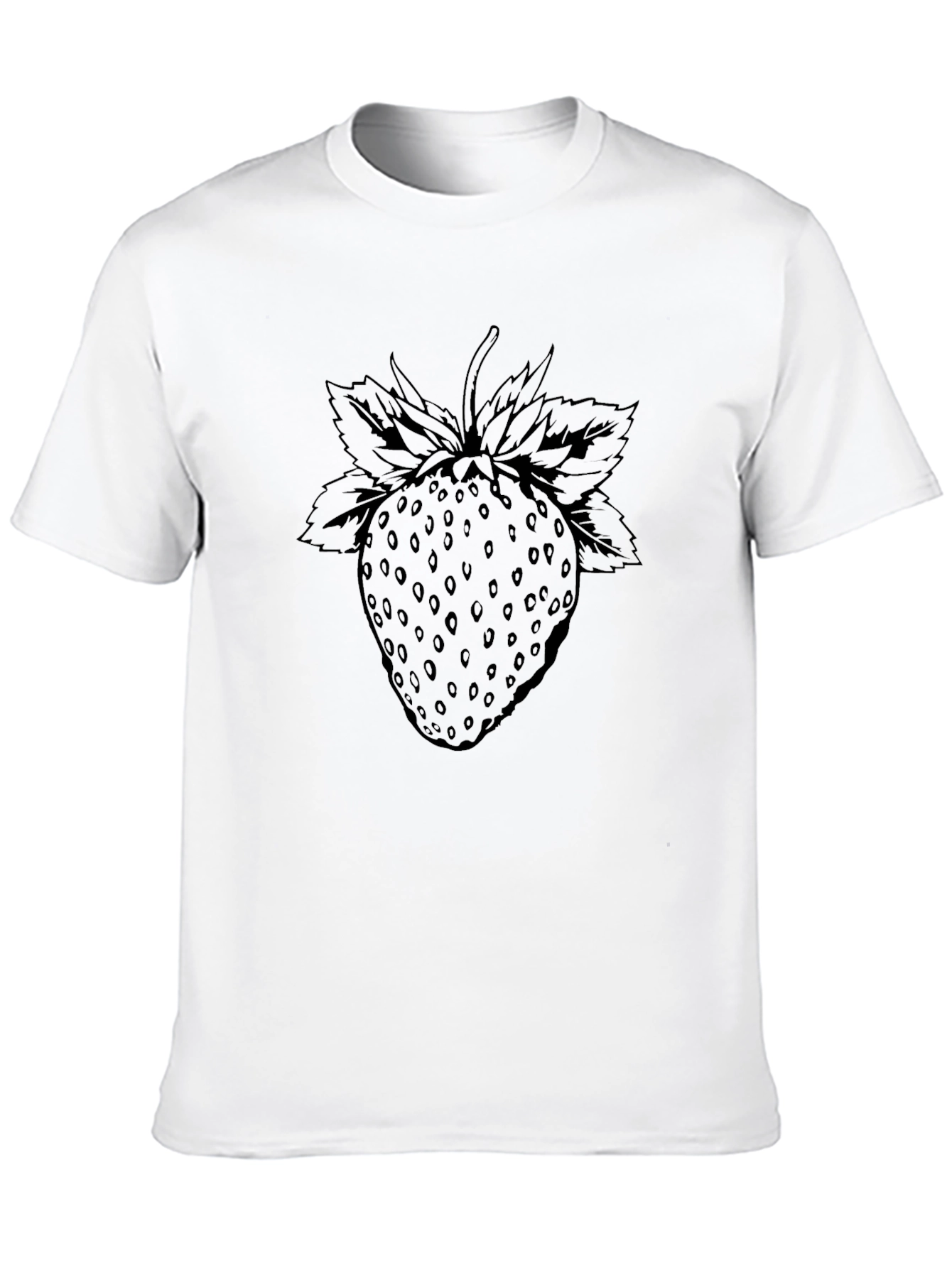 Strawberry Graphic Print T-Shirt