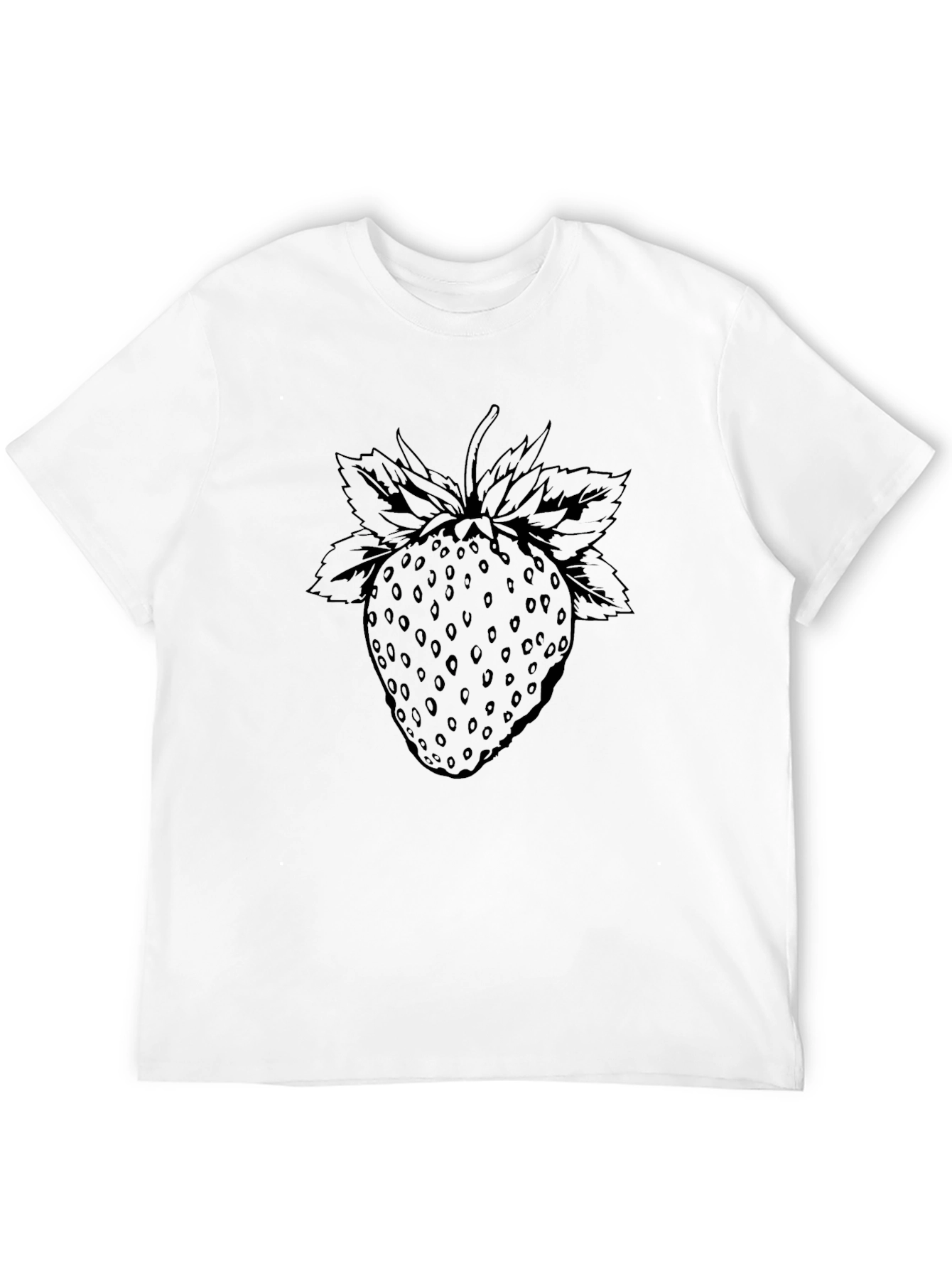 Strawberry Graphic Print T-Shirt