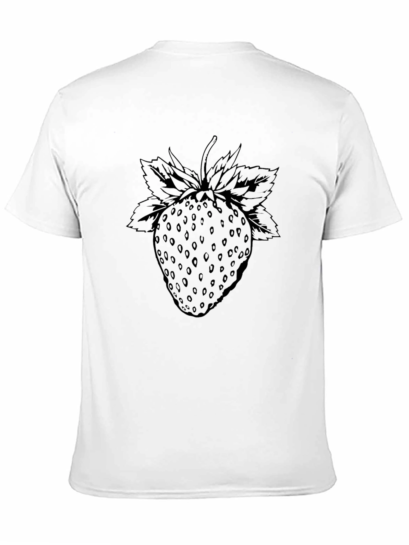 Strawberry Graphic Print T-Shirt