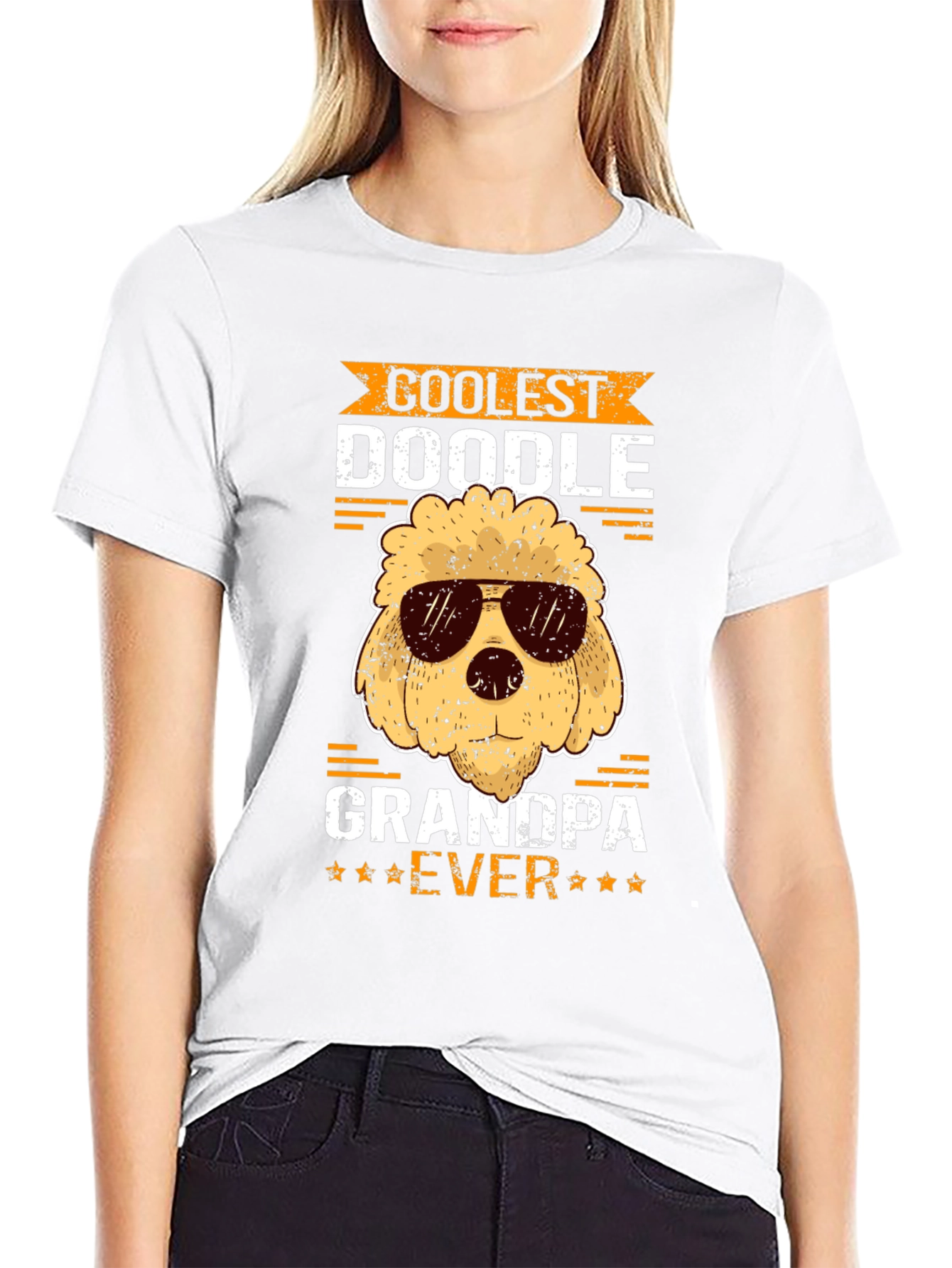 Coolest Doodle Grandpa Ever T-Shirt