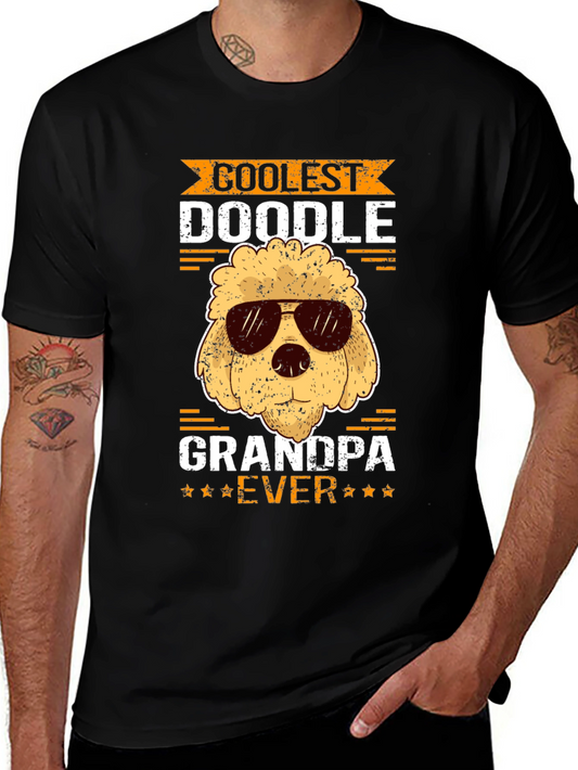 Coolest Doodle Grandpa Ever T-Shirt