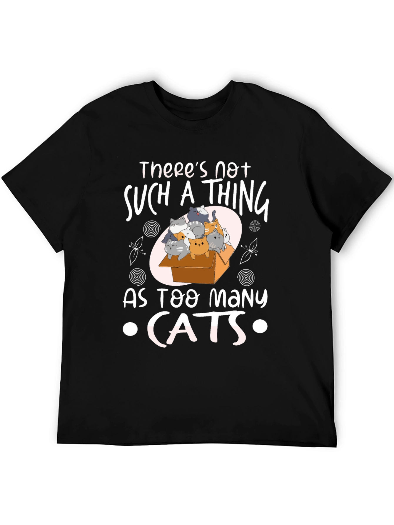 Cat Lover Tee - Too Many Cats Graphic T-Shirt