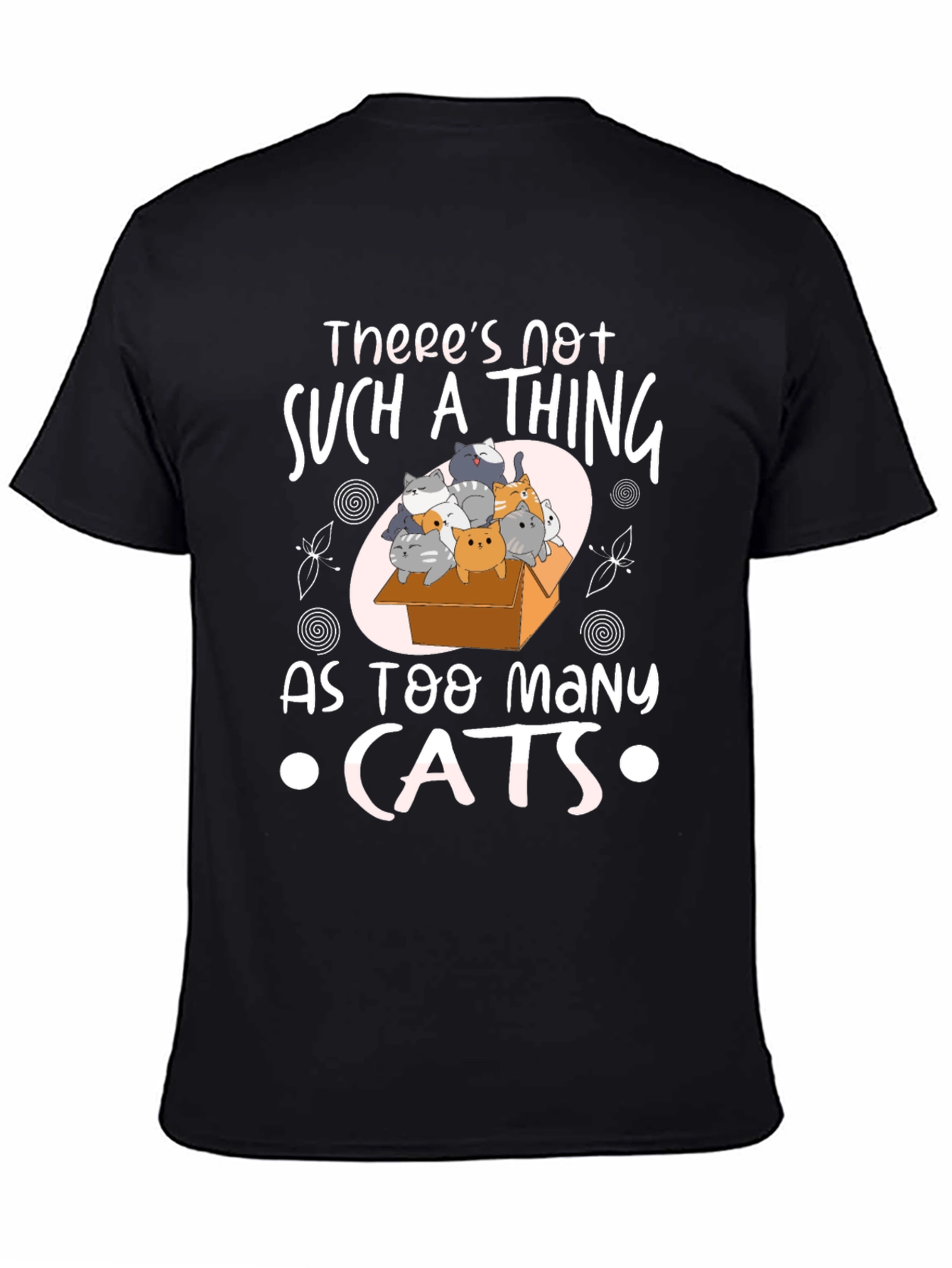 Cat Lover Tee - Too Many Cats Graphic T-Shirt