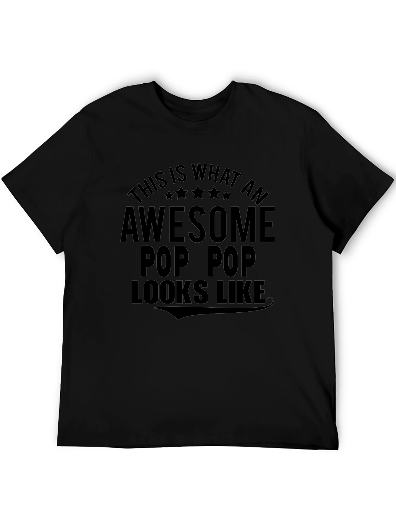 Awesome Pop Pop T-Shirt - Gift for Grandfather