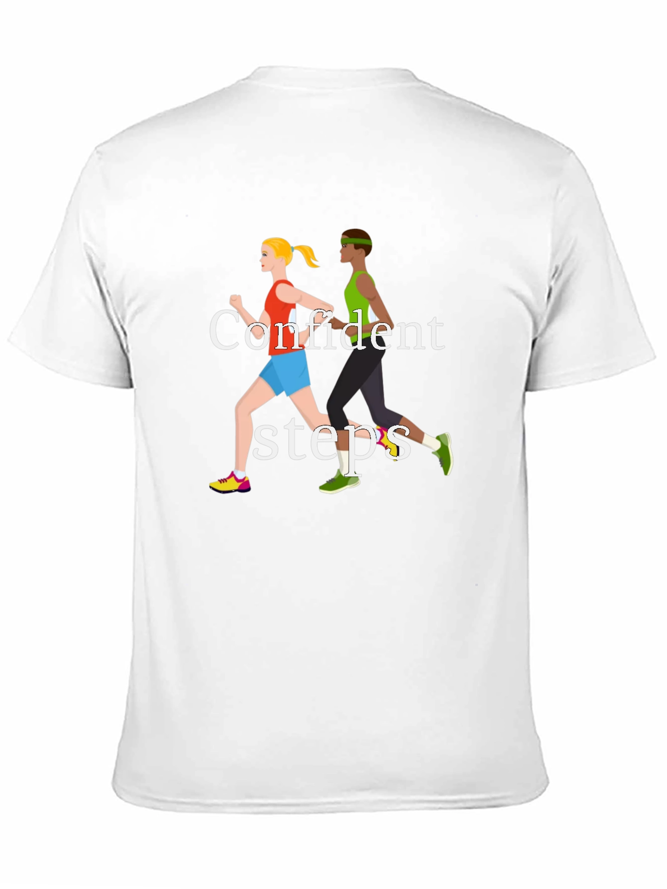 Confident Steps Graphic T-Shirt