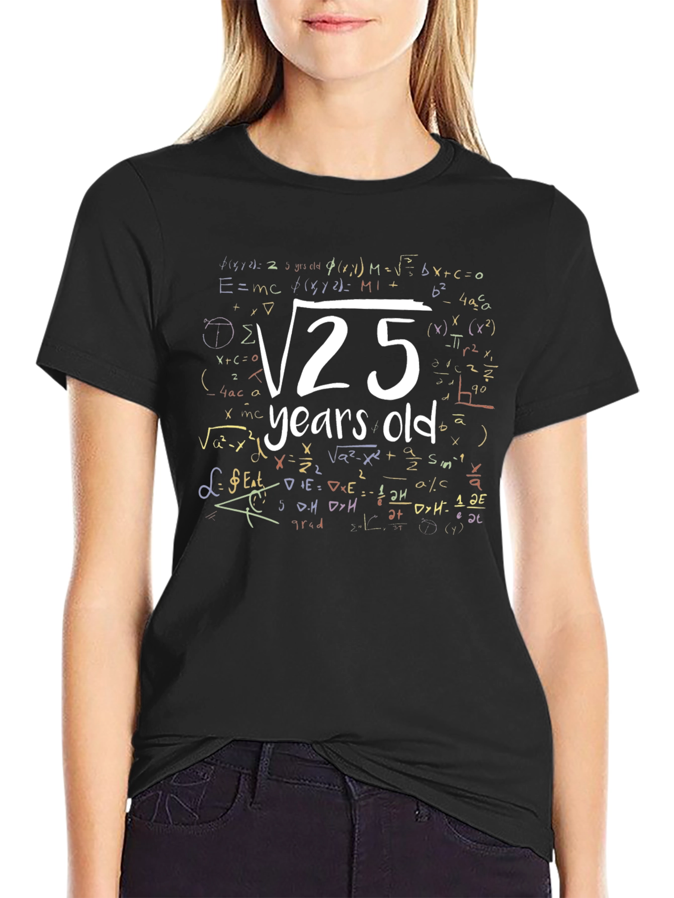 Math Humor 25th Birthday T-Shirt