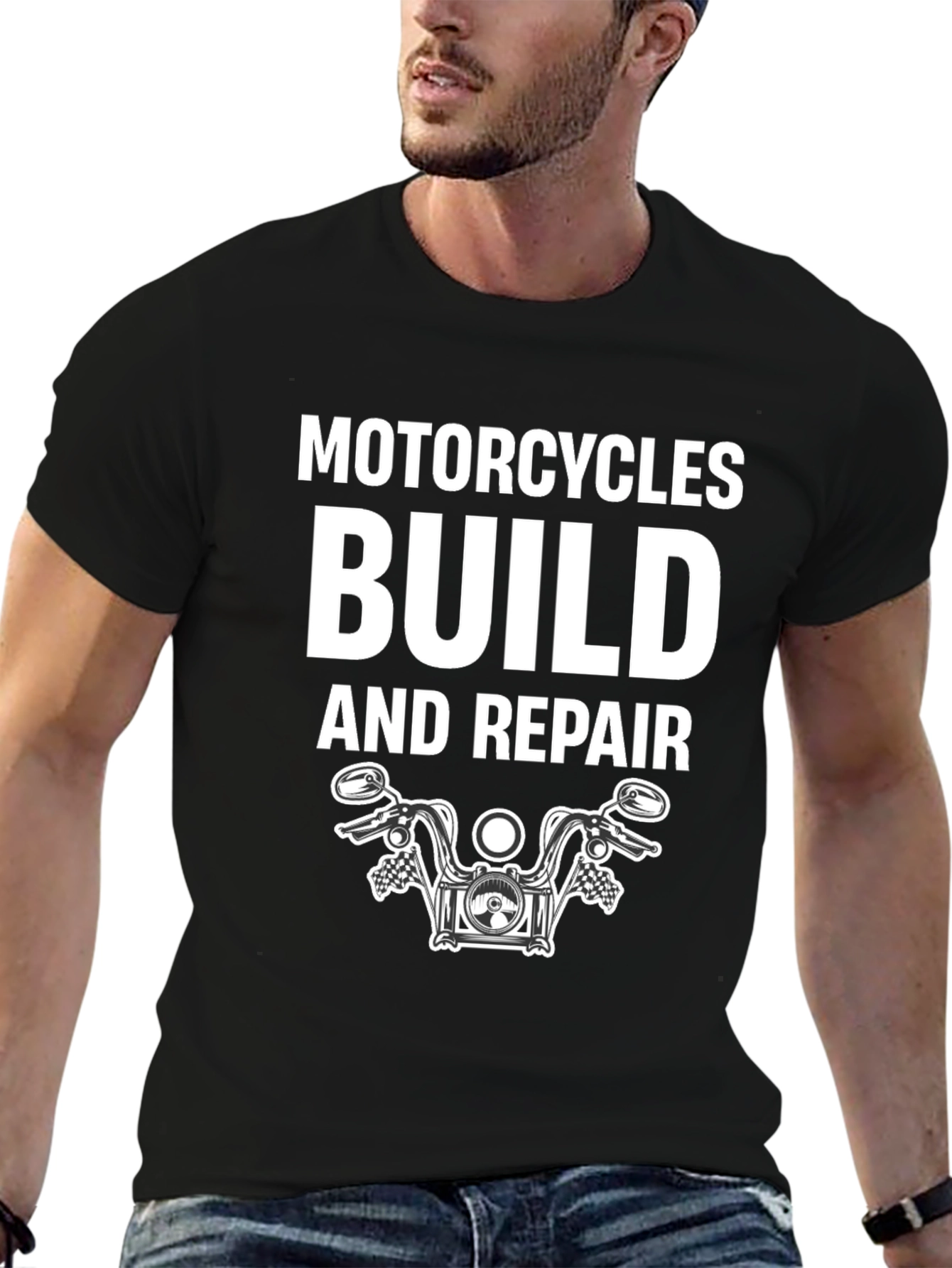Motorcycle Build & Repair Graphic Tee