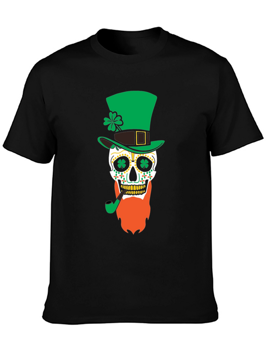 St. Patricks Day Skull T-Shirt