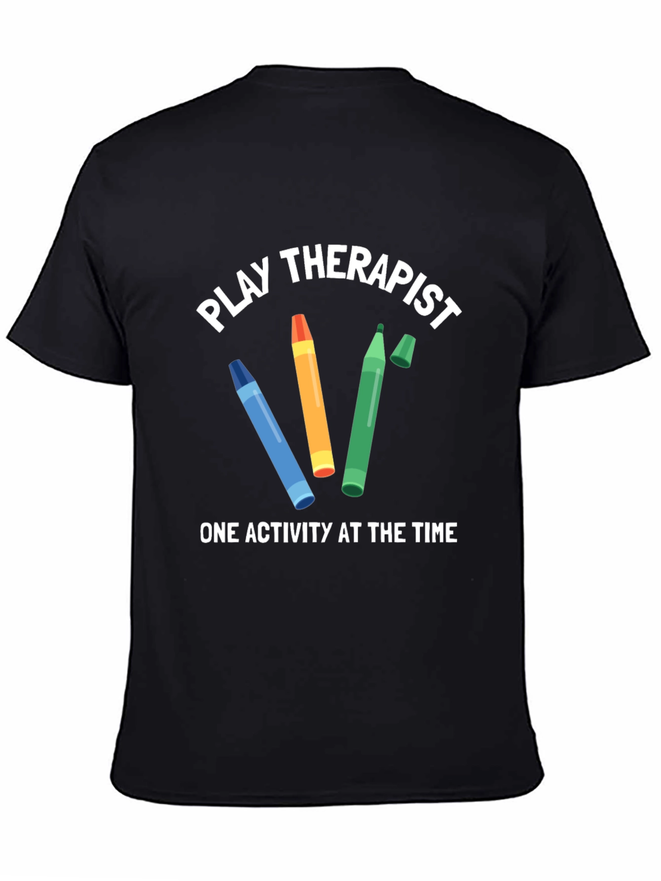 Play Therapist Crayon Tee