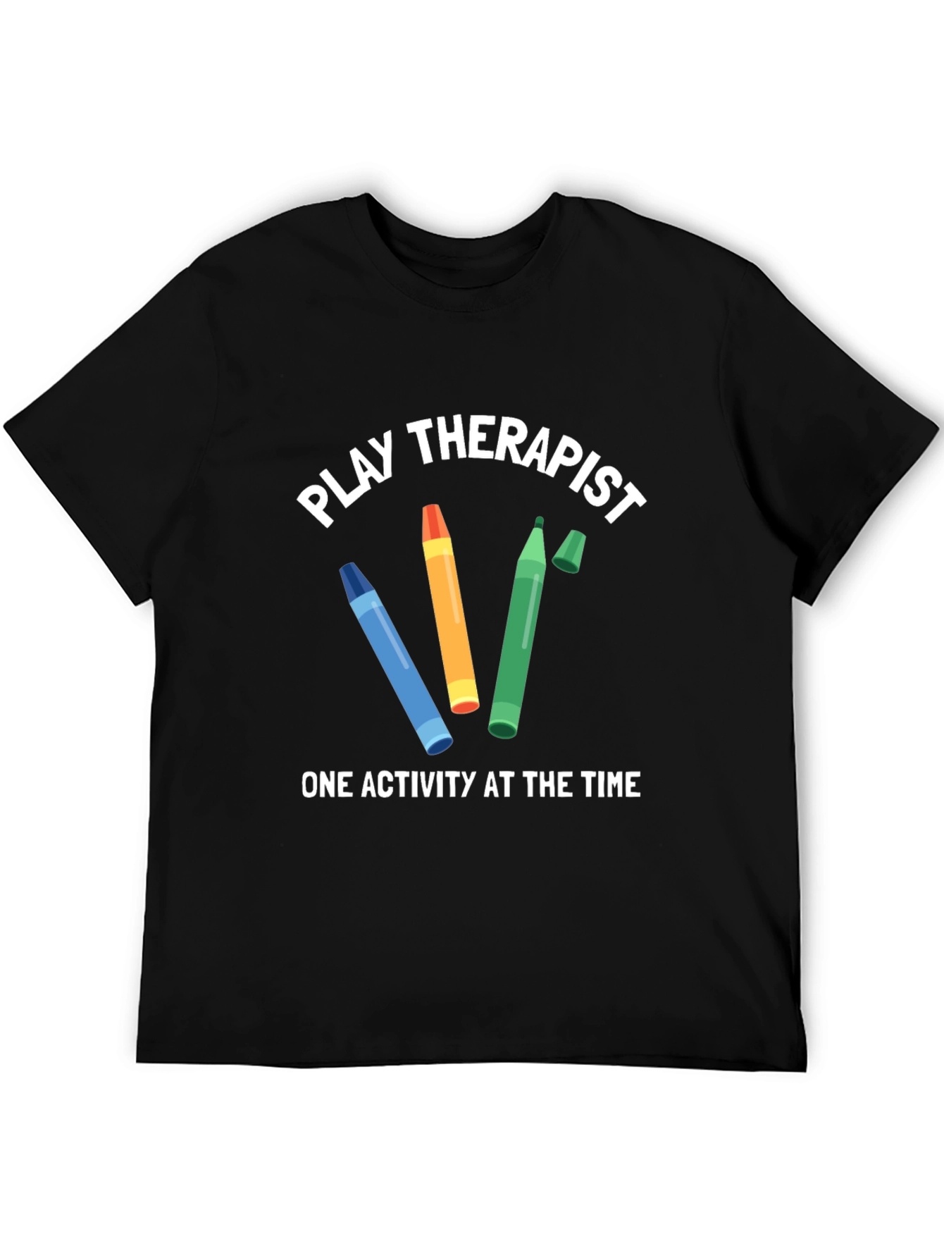 Play Therapist Crayon Tee