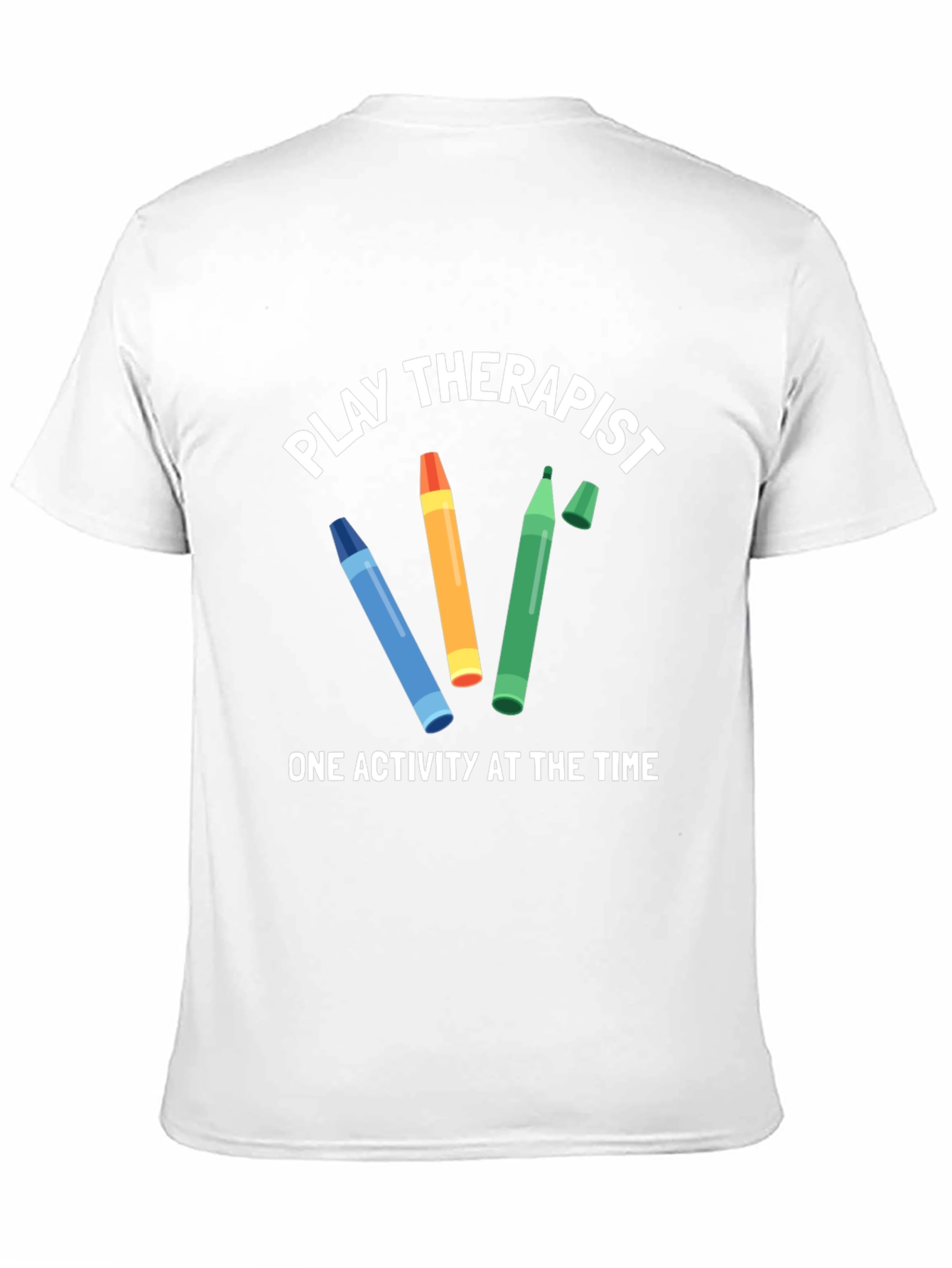 Play Therapist Crayon Tee