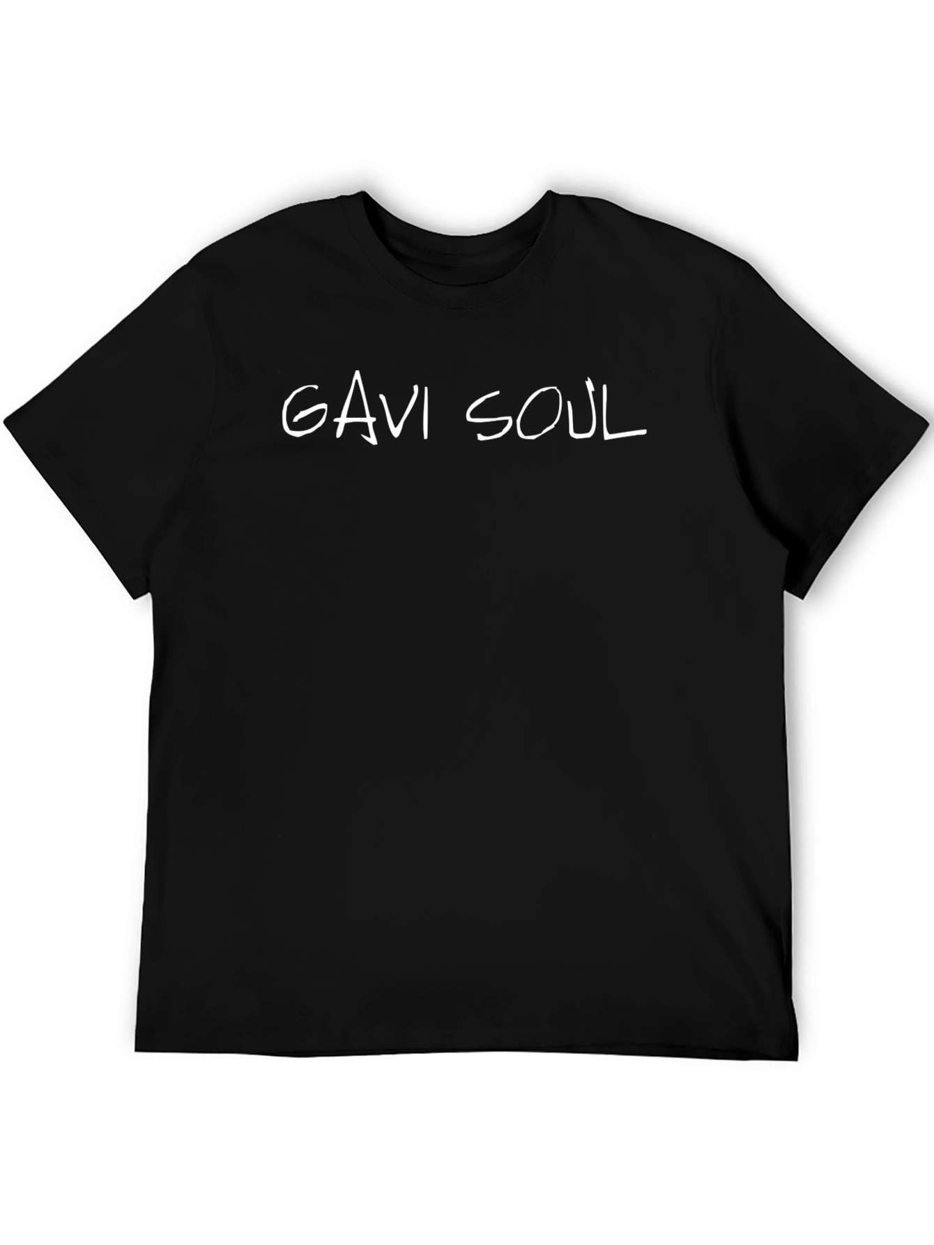 Gavi Soul Graphic Black T-Shirt