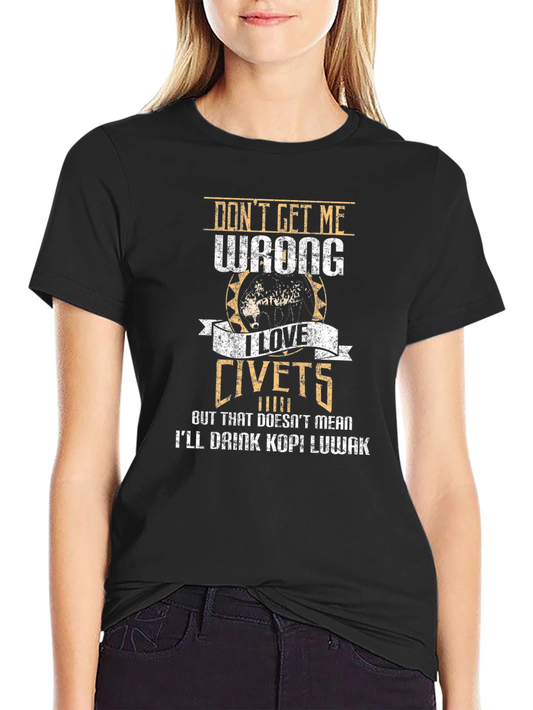 Funny Civet Lover T-Shirt