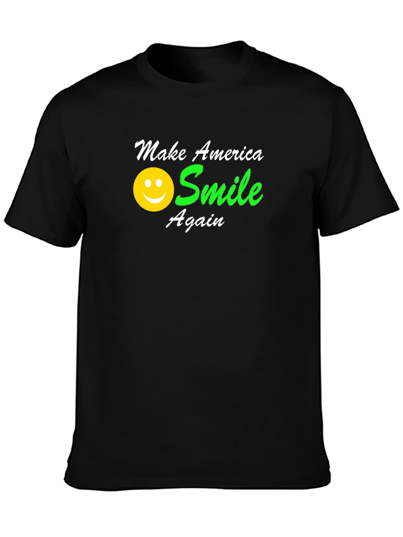 Make America Smile Again T-Shirt - Black