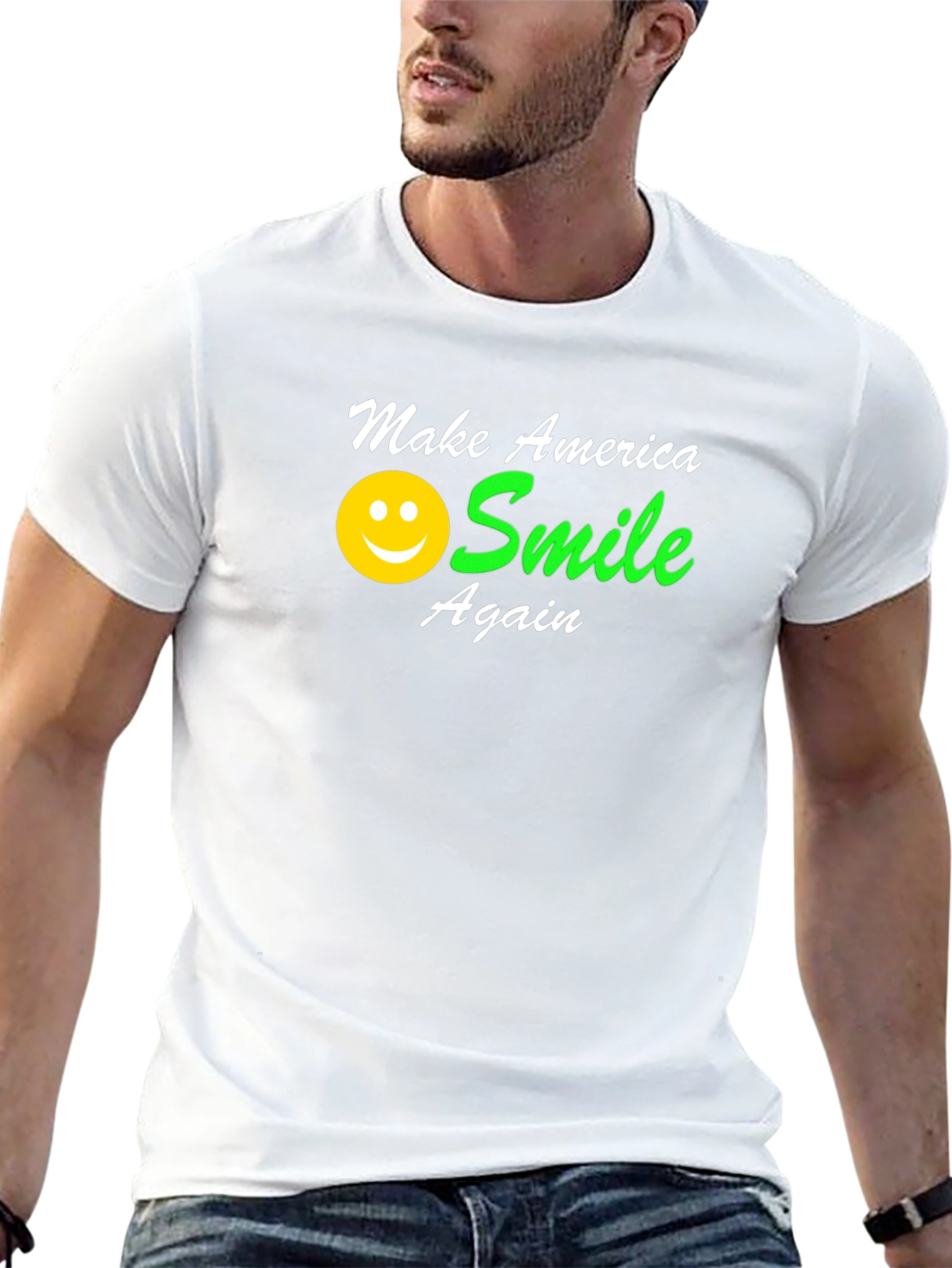 Make America Smile Again T-Shirt - Black