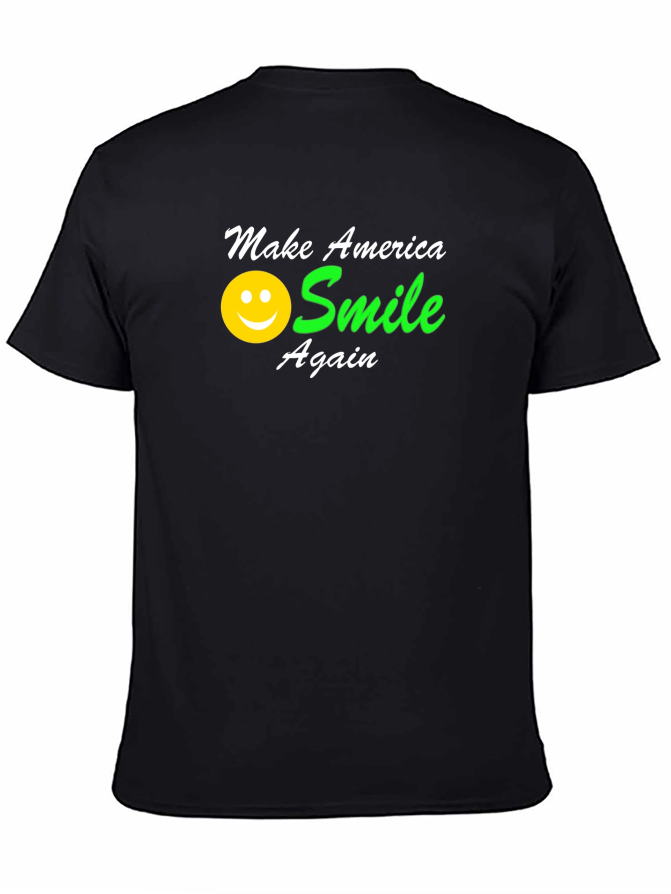 Make America Smile Again T-Shirt - Black