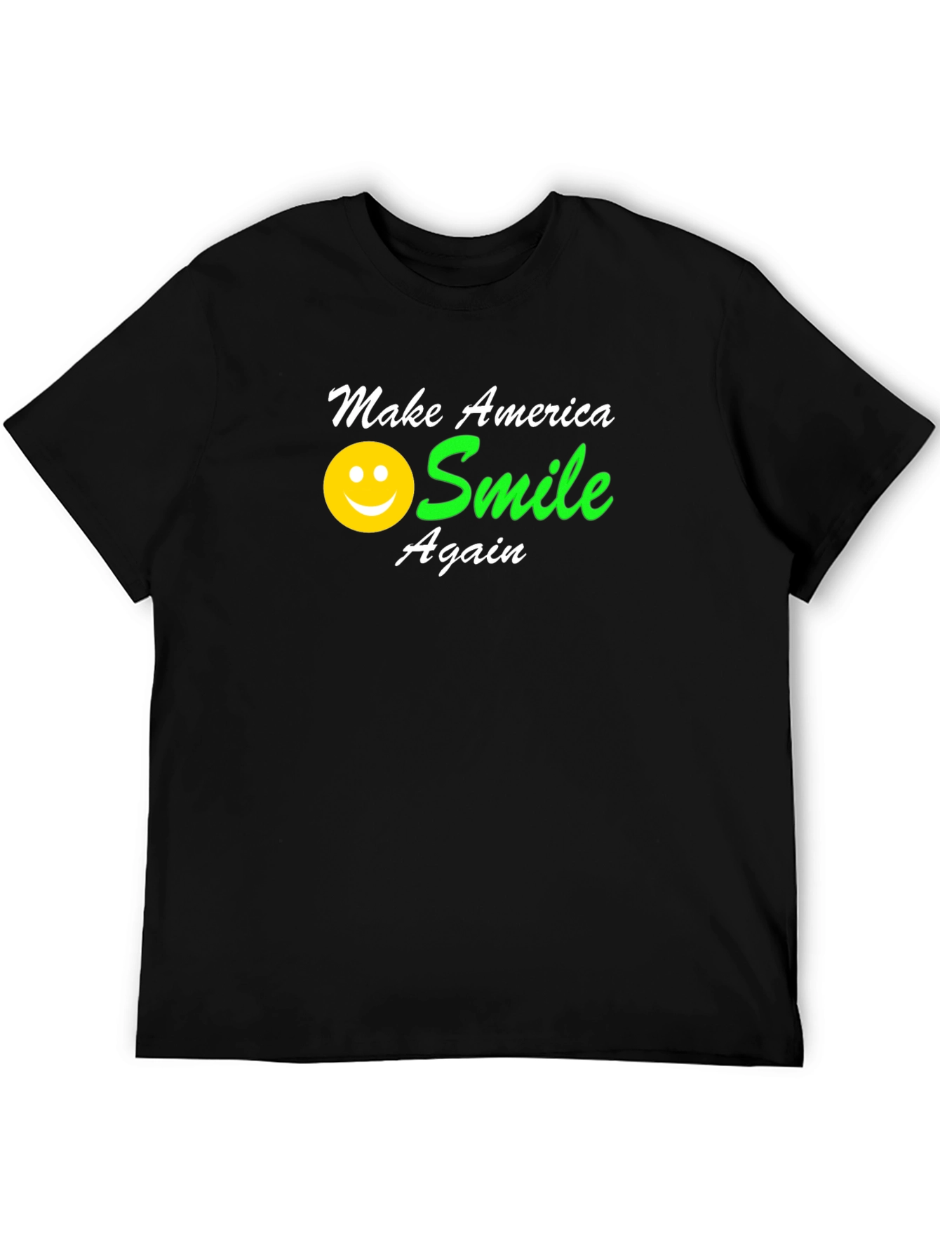 Make America Smile Again T-Shirt - Black