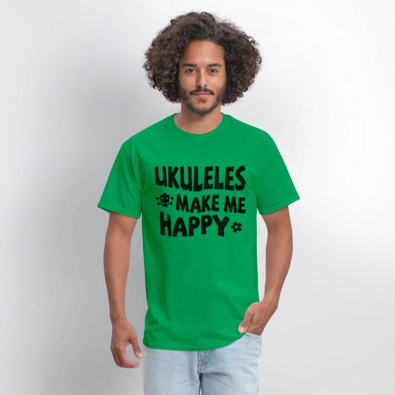 Ukuleles make me happy