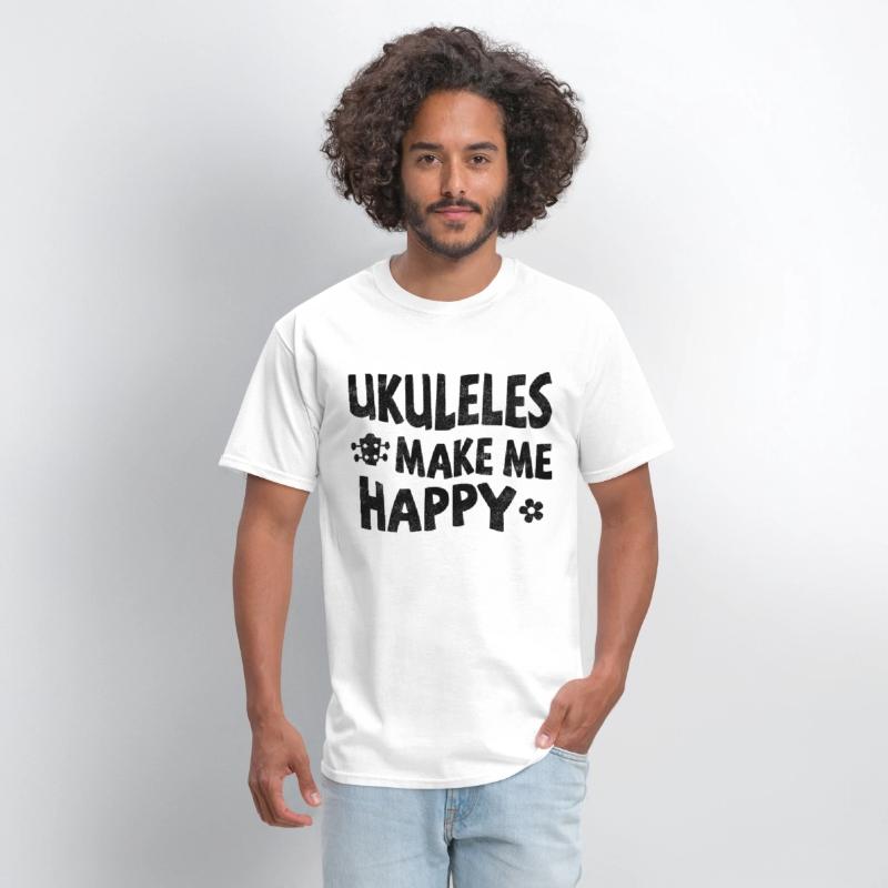 Ukuleles make me happy