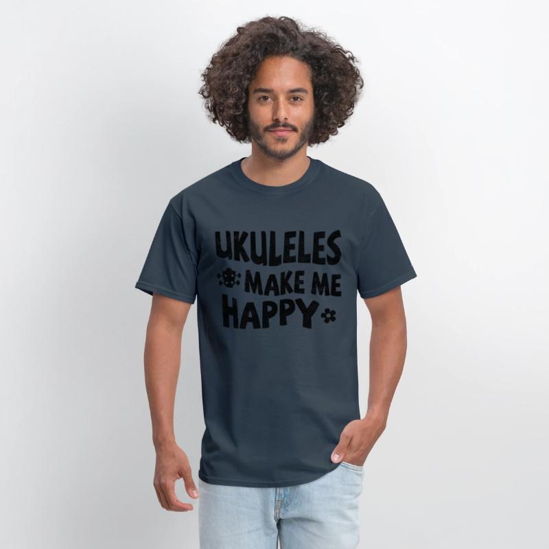 Ukuleles make me happy