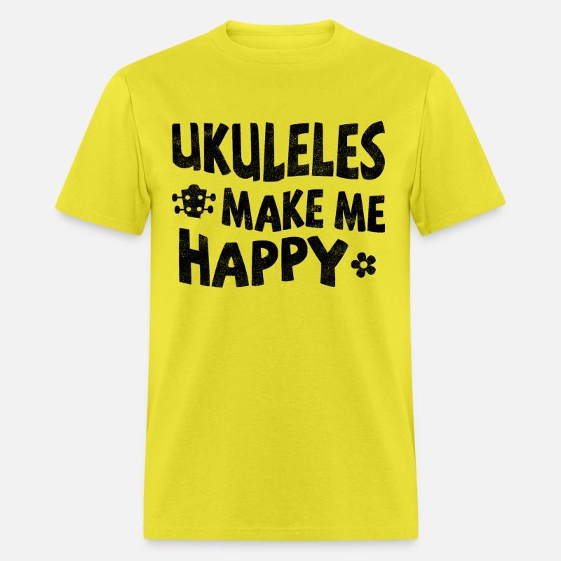 Ukuleles make me happy