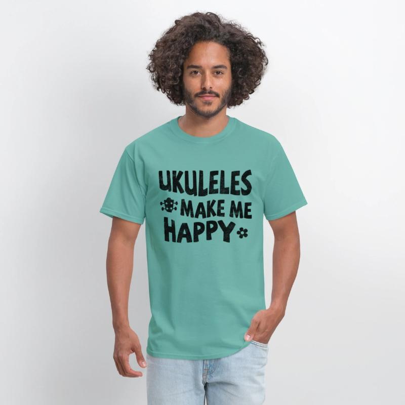 Ukuleles make me happy