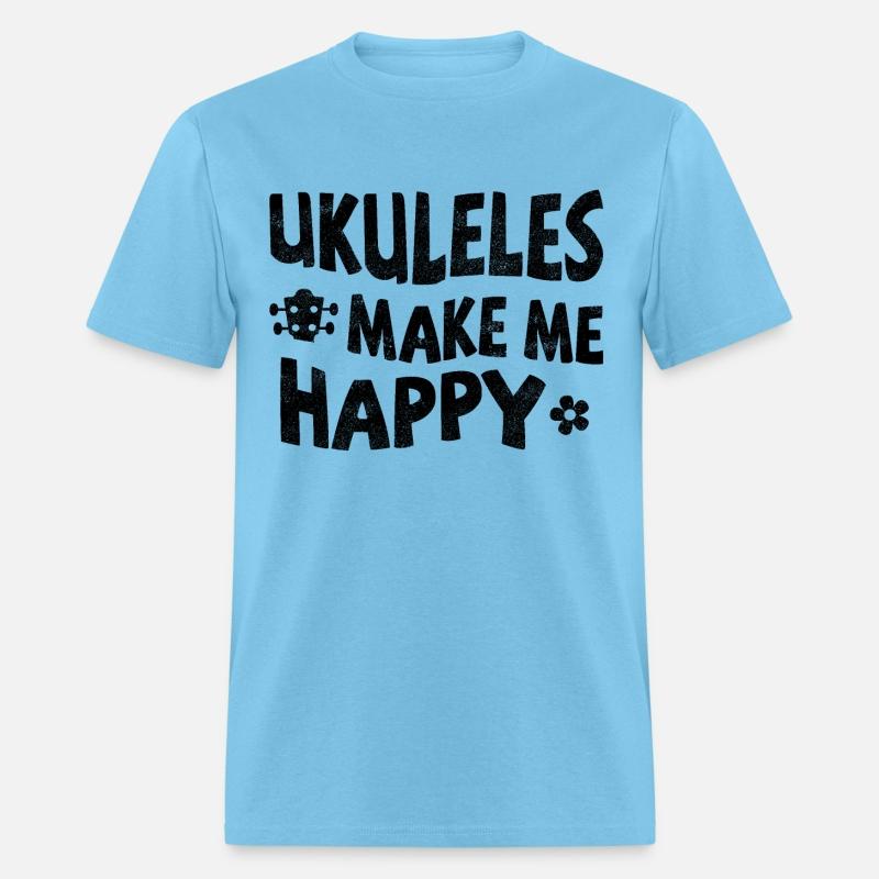 Ukuleles make me happy