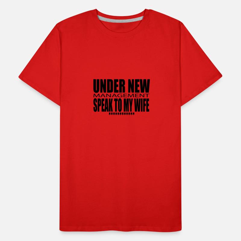 under new managment speak to my wife
