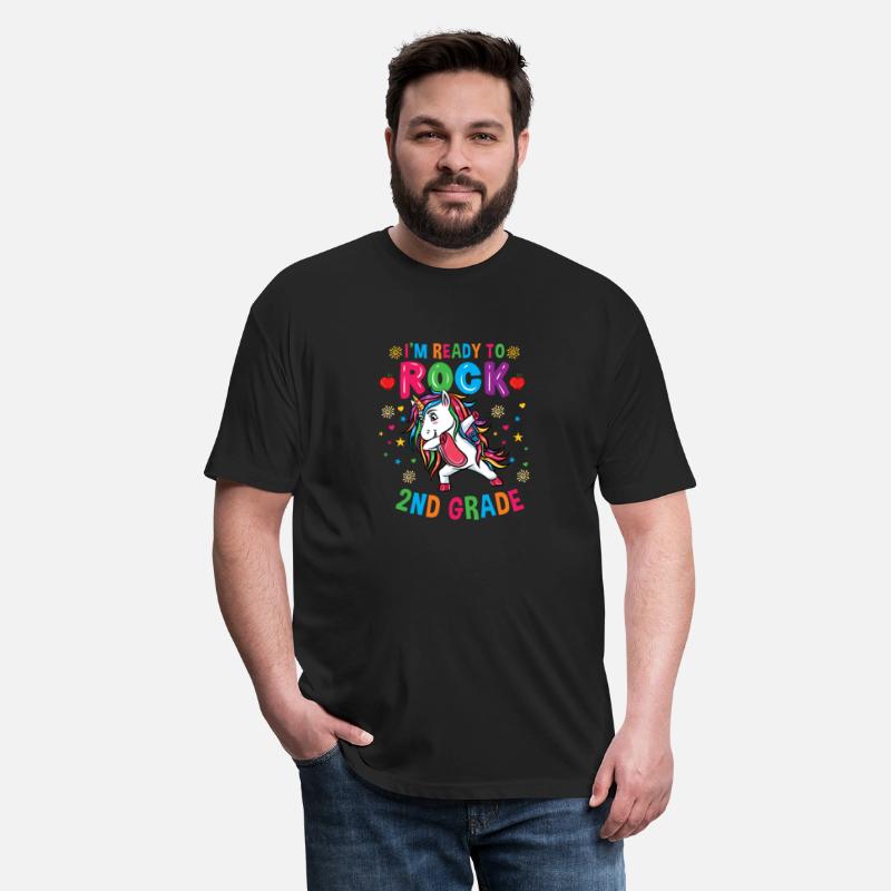 Unicorn Back To School Im Ready To Rock 2nd Grade