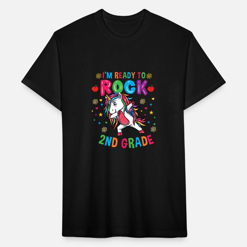 Unicorn Back To School Im Ready To Rock 2nd Grade