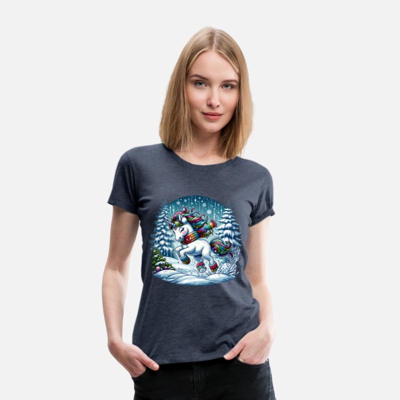 Unicorn in a Winter Wonderland