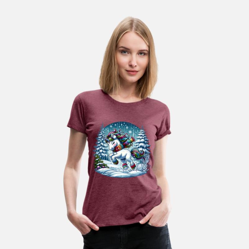Unicorn in a Winter Wonderland