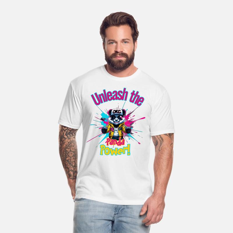 Unleash the Panda Power – Gamer Streetwear Graphic