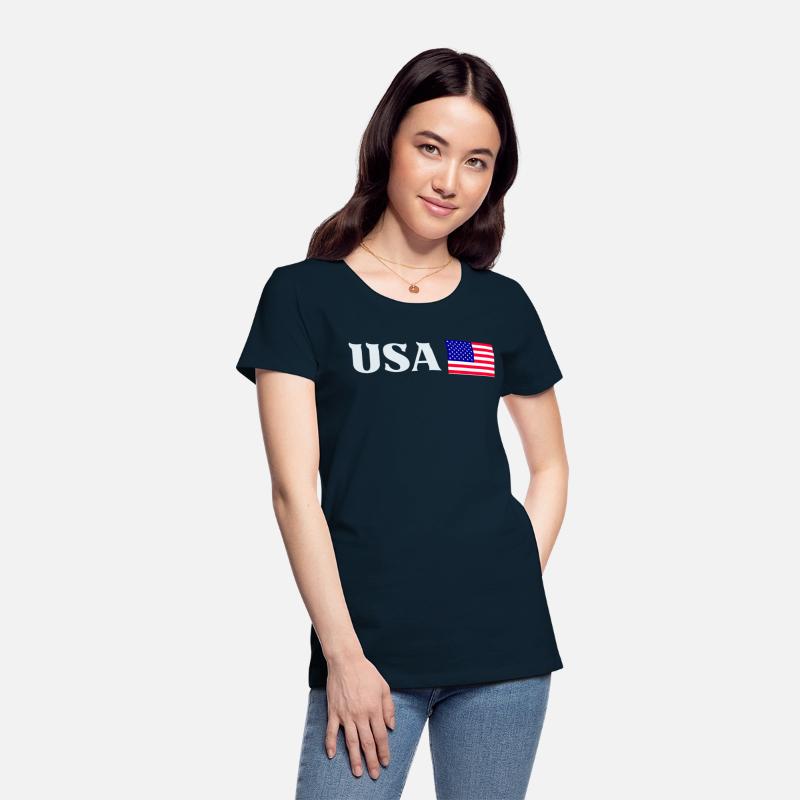 USA Flag T-Shirt | Bold American Pride Design