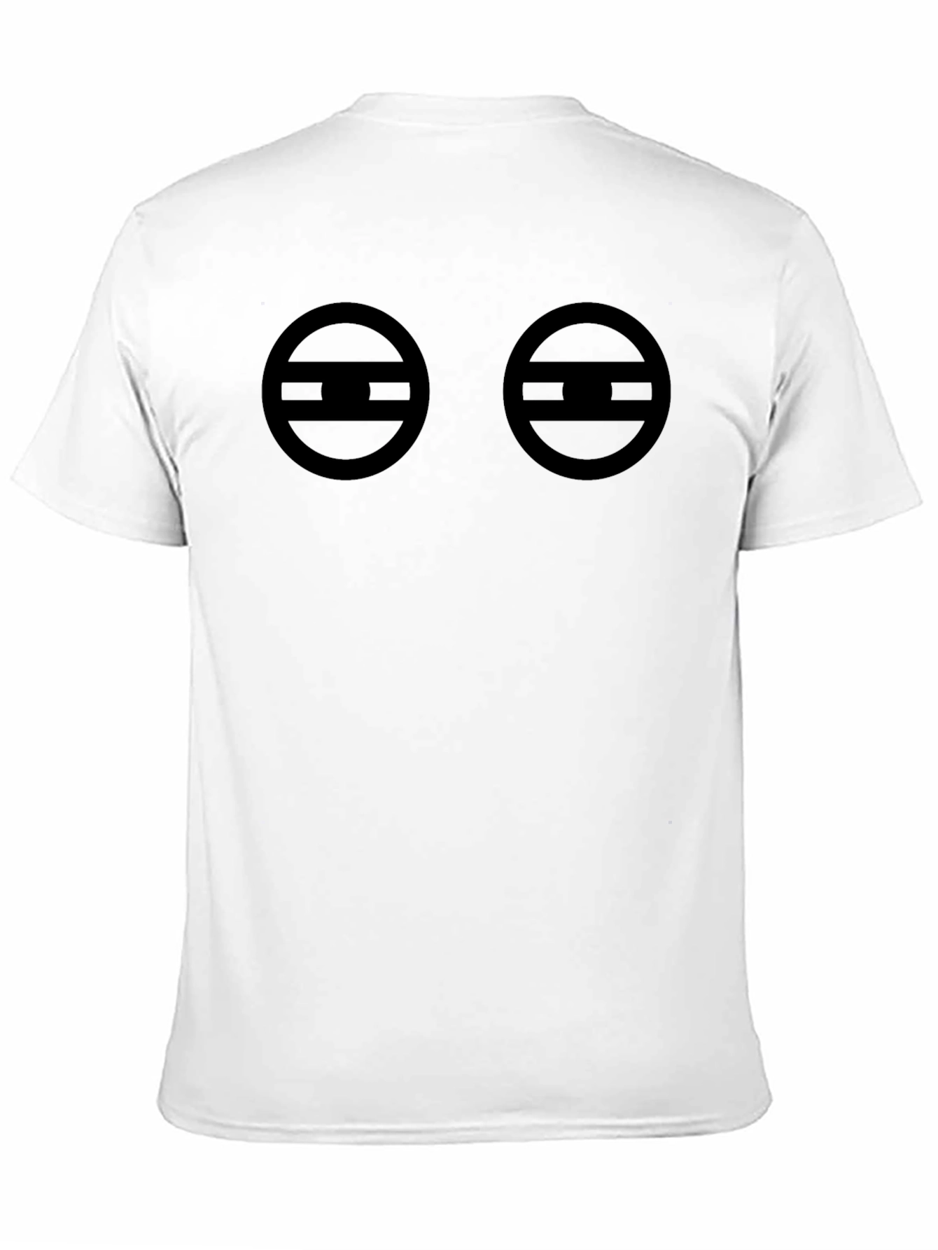 Graphic Print T-Shirt - Two Circles