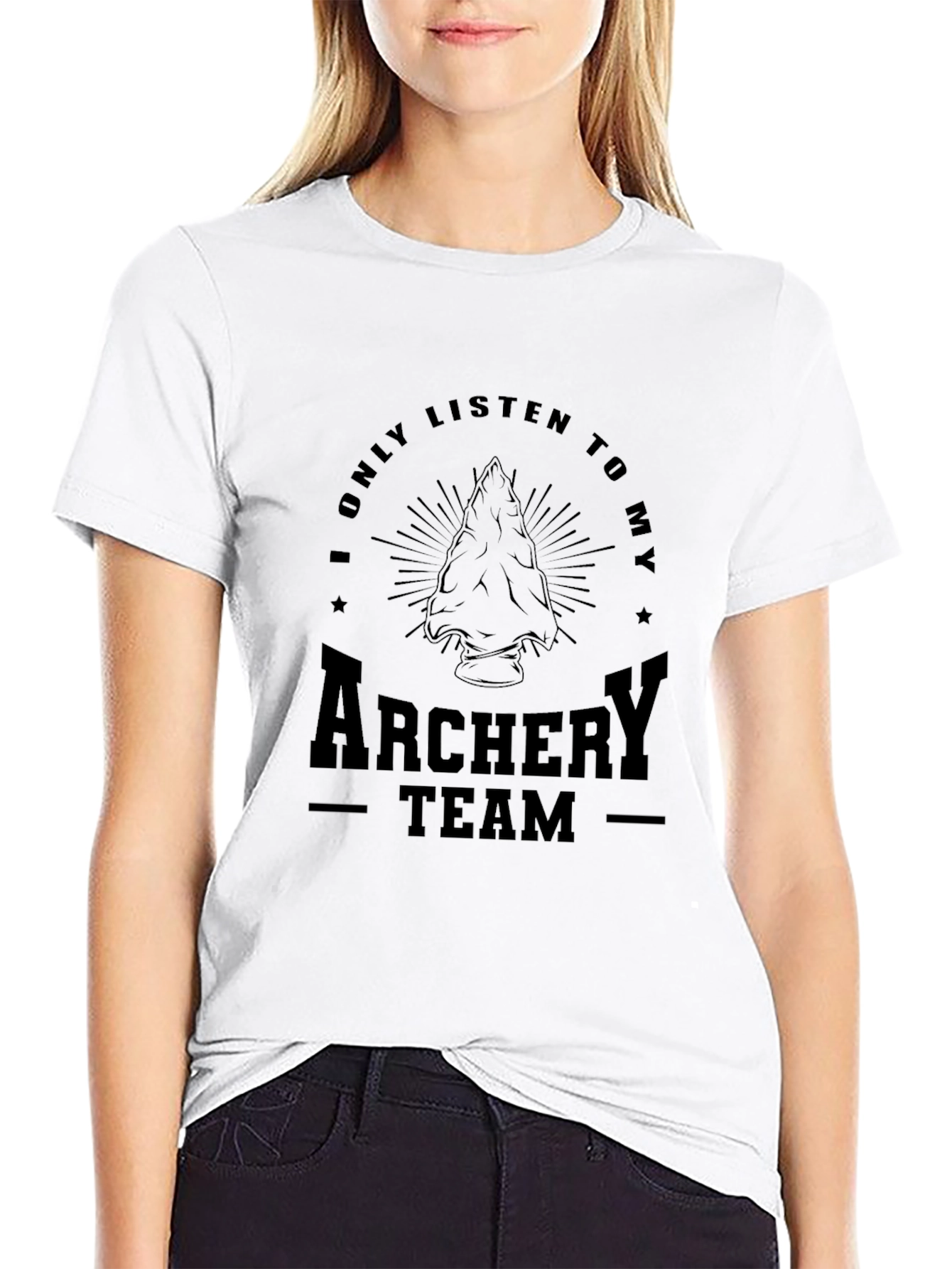 Archery Team T-Shirt - Arrowhead Design