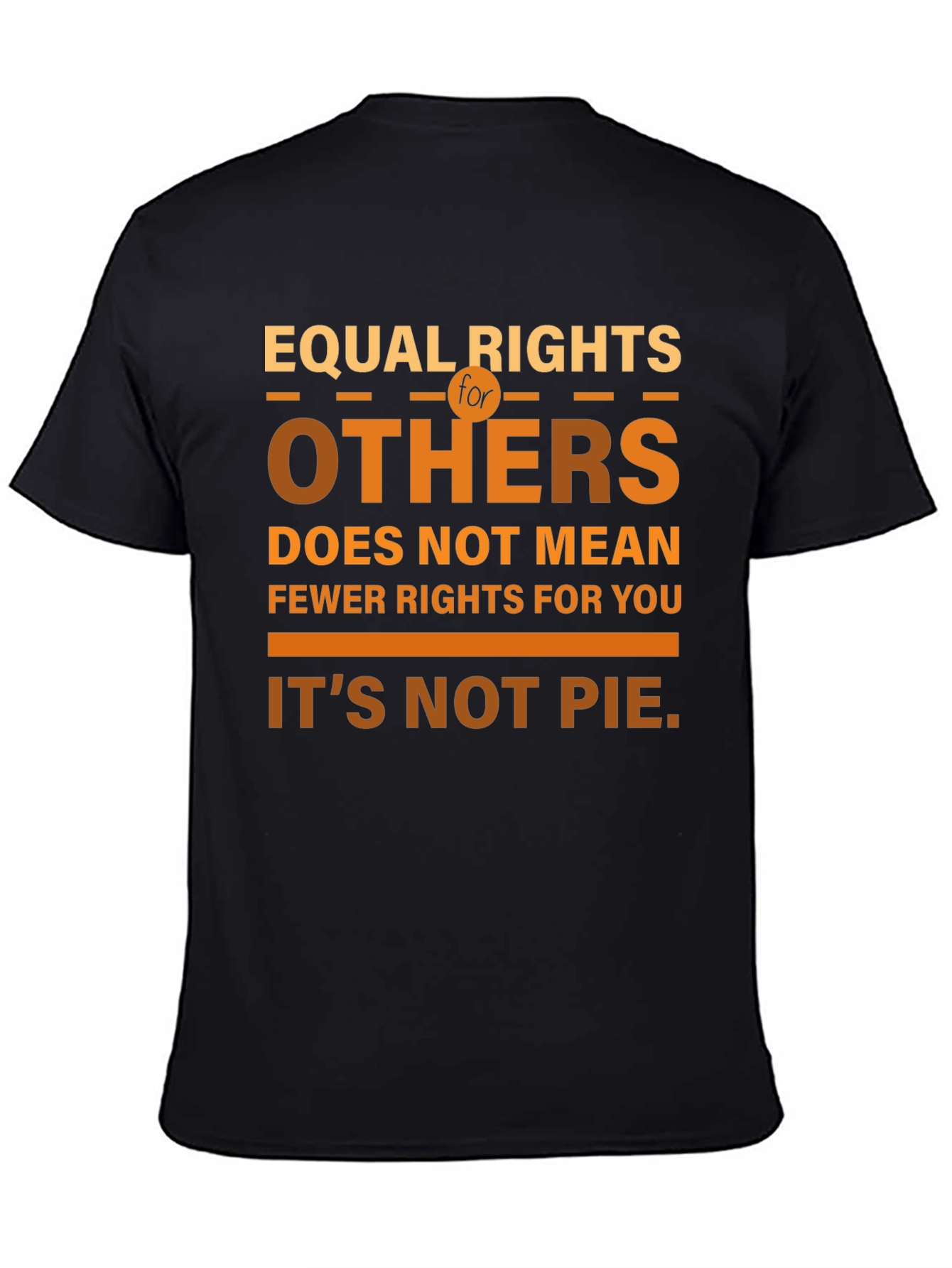 Equal Rights Others Black T-Shirt