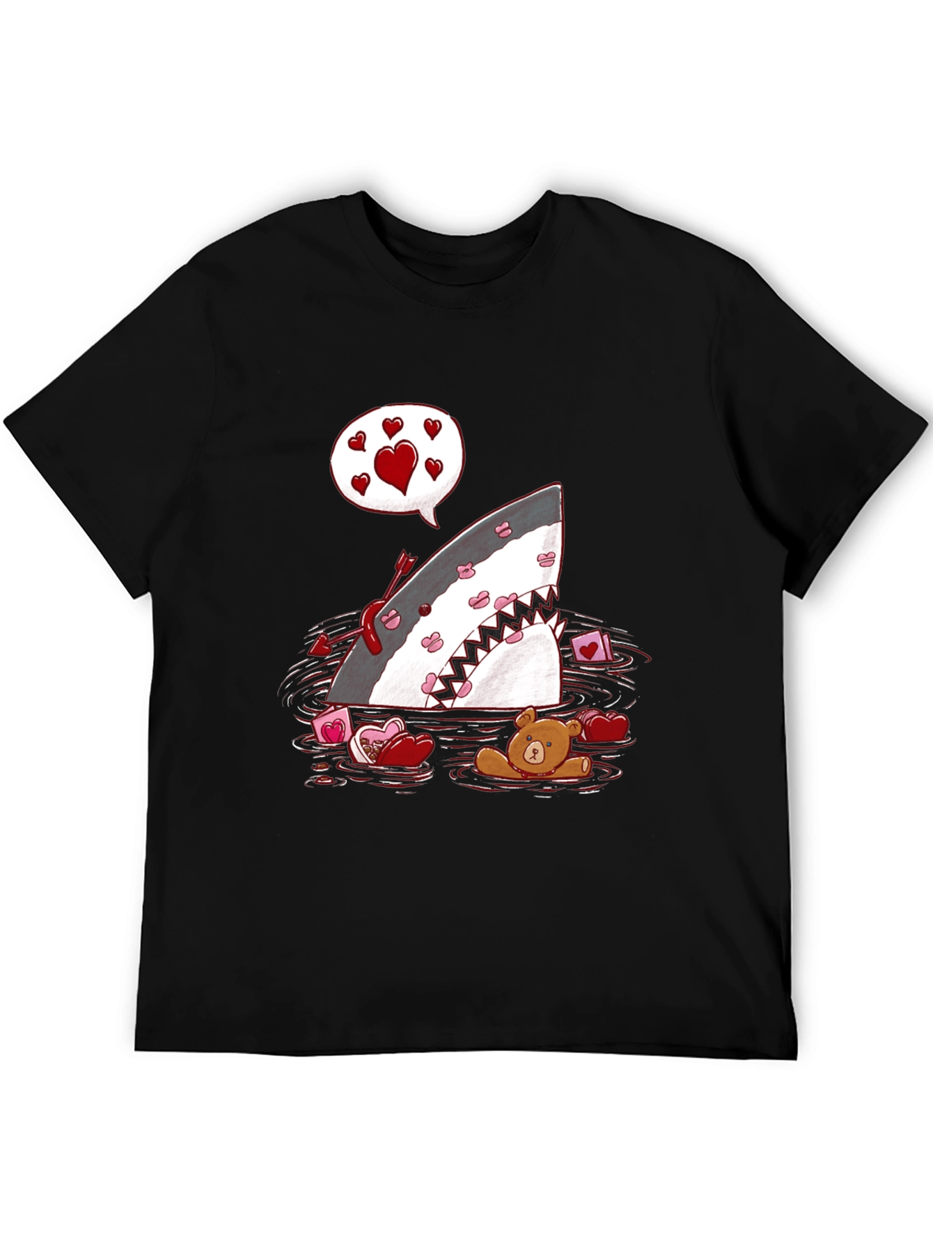 Valentines Shark T-Shirt
