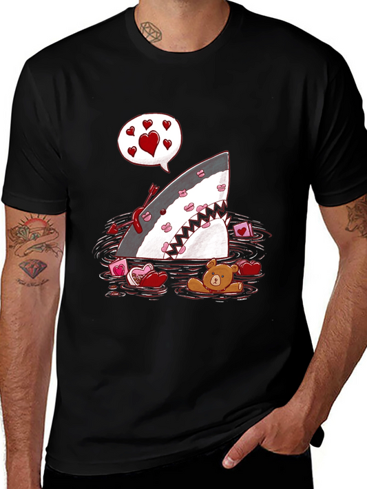Valentines Shark T-Shirt