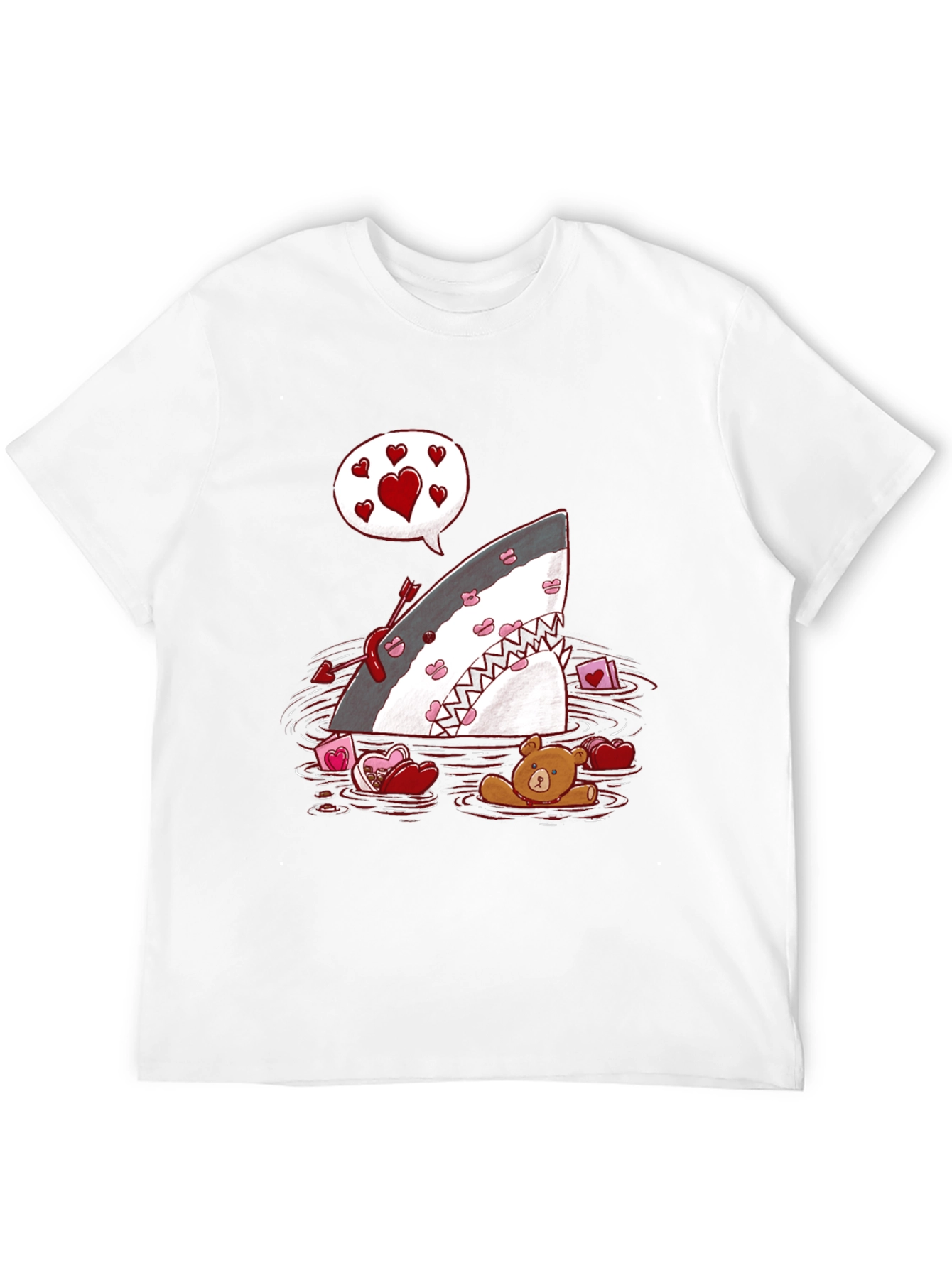 Valentines Shark T-Shirt