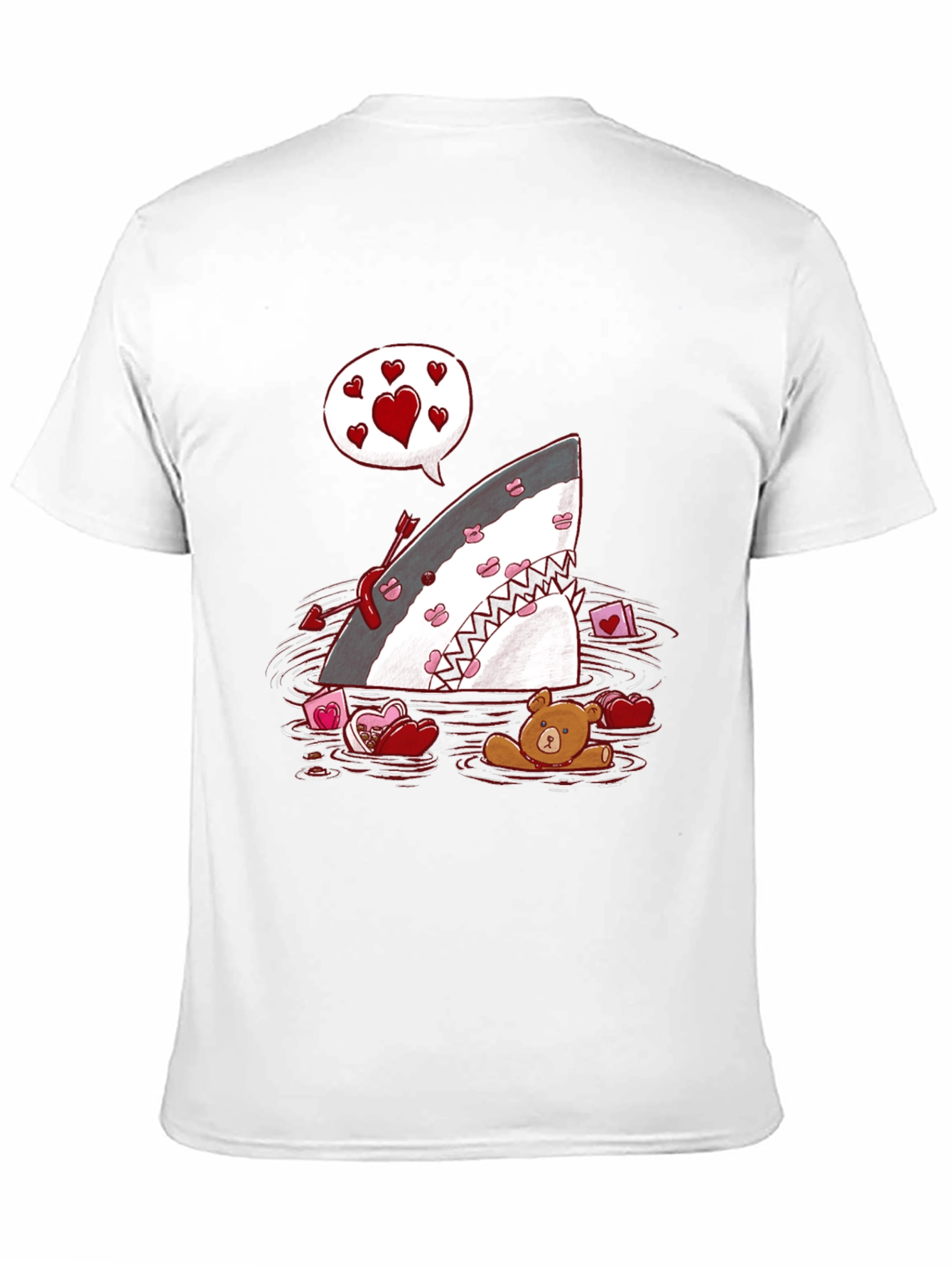 Valentines Shark T-Shirt