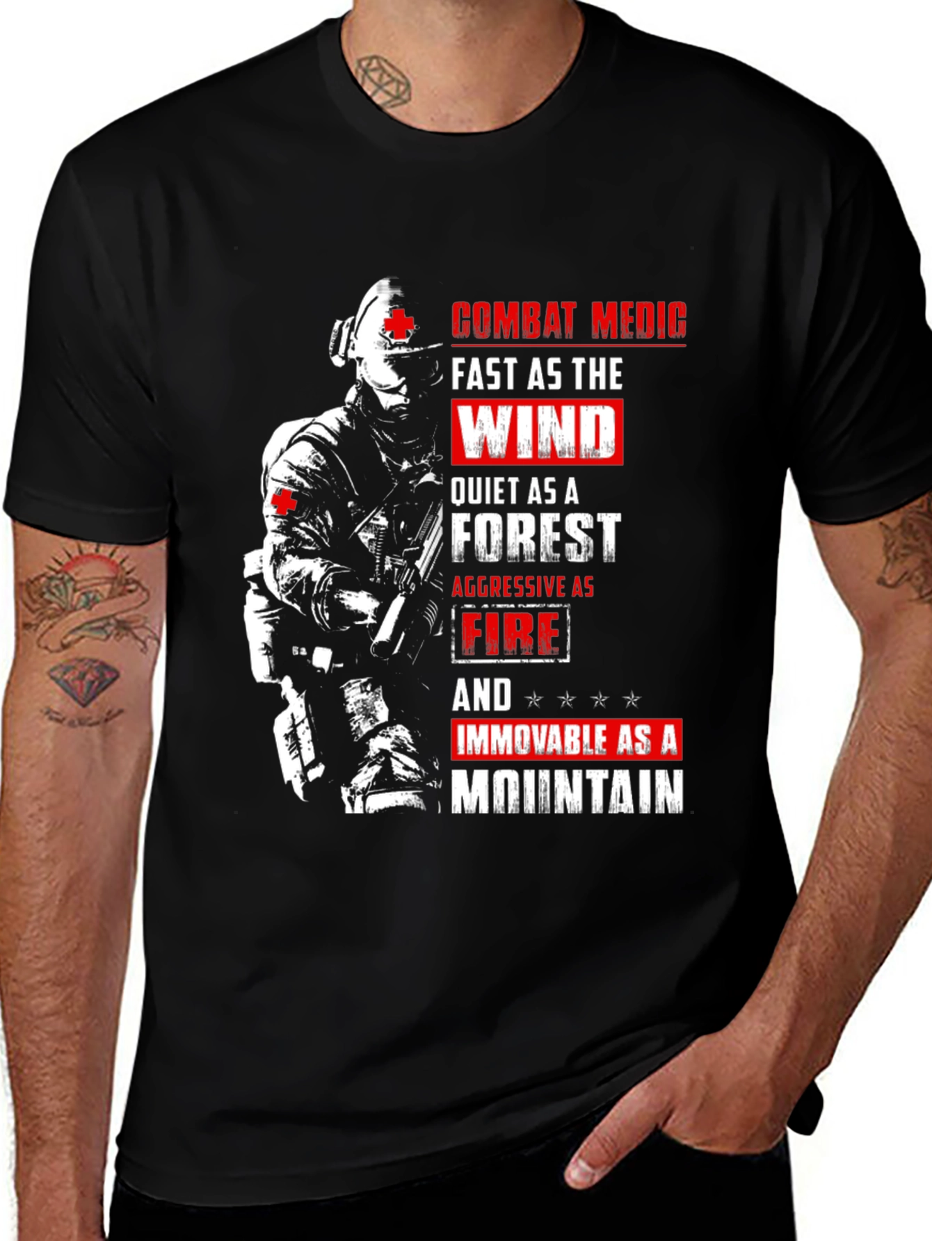 Combat Medic Graphic T-Shirt