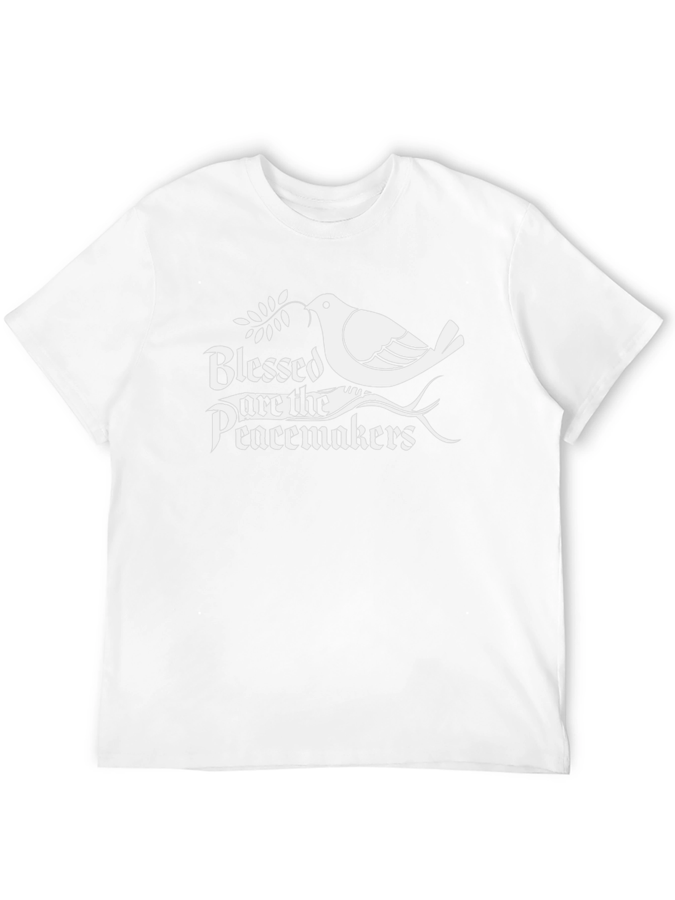 Blessed Are The Peacemakers Dove T-Shirt
