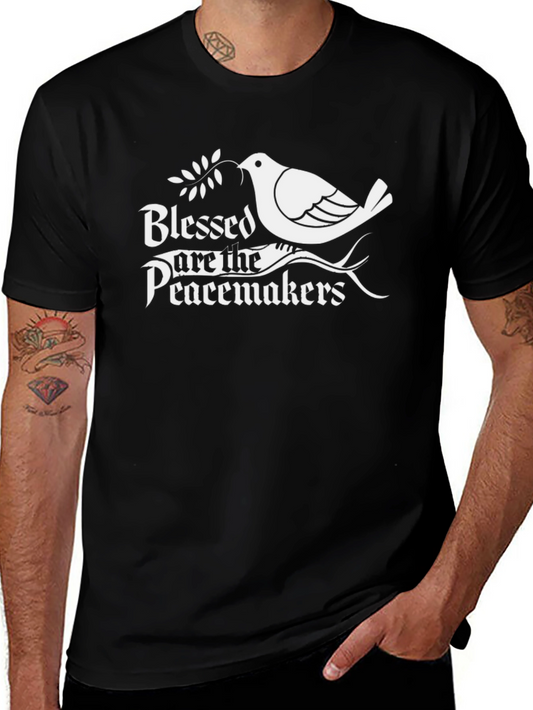 Blessed Are The Peacemakers Dove T-Shirt