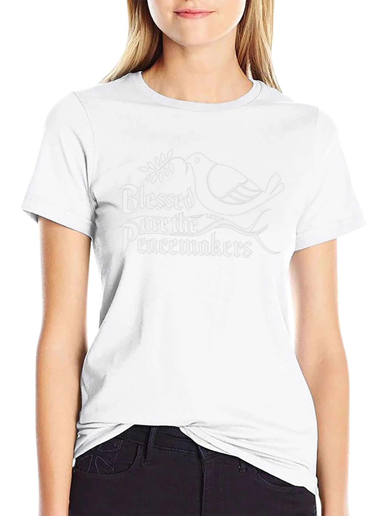 Blessed Are The Peacemakers Dove T-Shirt