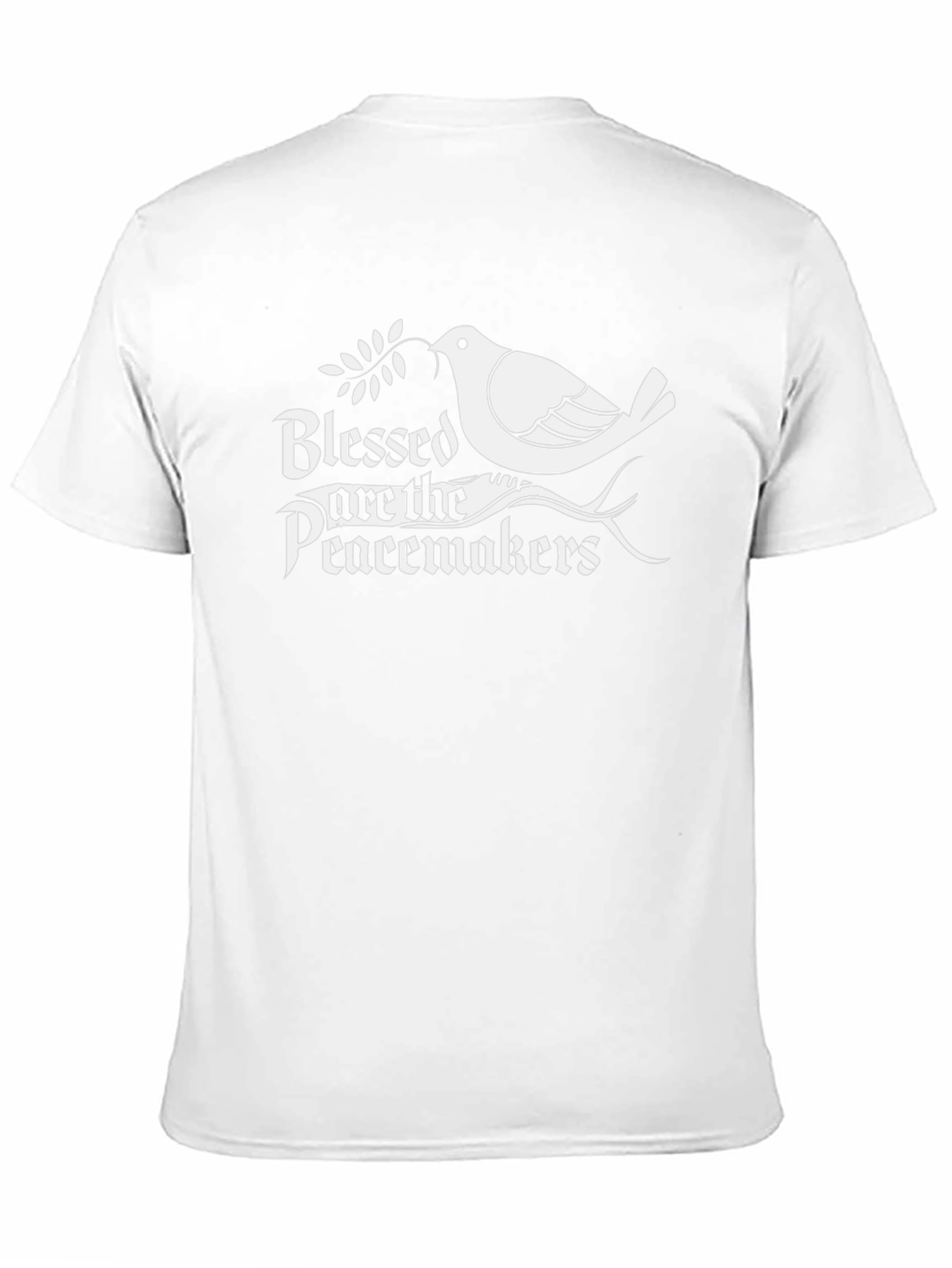 Blessed Are The Peacemakers Dove T-Shirt